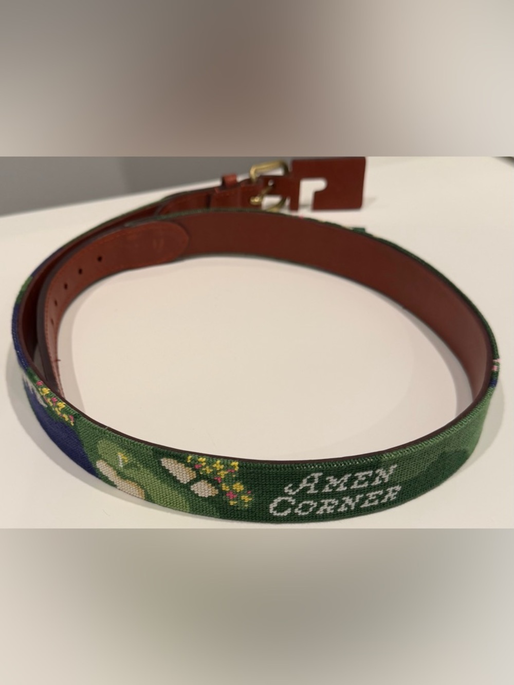 2026 Masters Belt Amen Corner Size 36 Smathers & Branson